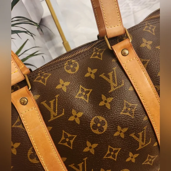 Louis Vuitton Sac Flanerie 50 Monogram Women's Bag...Huge Stunning LV Bag! - Picture 12 of 16